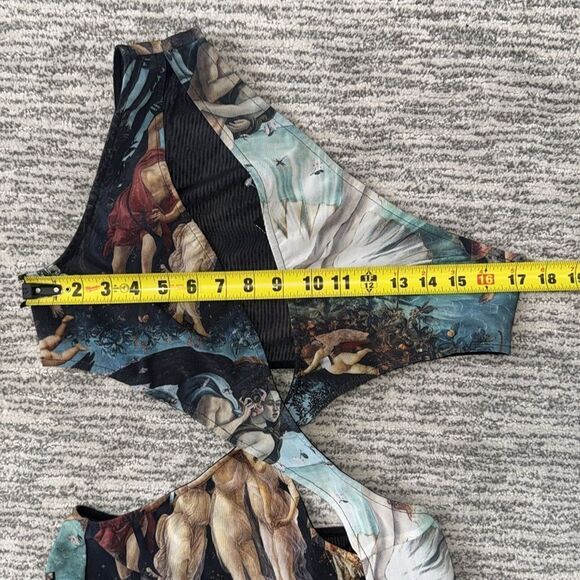 New H:OURS Olivia Mini Dress in Multi Renaissance Revolve Medium - Picture 6 of 10